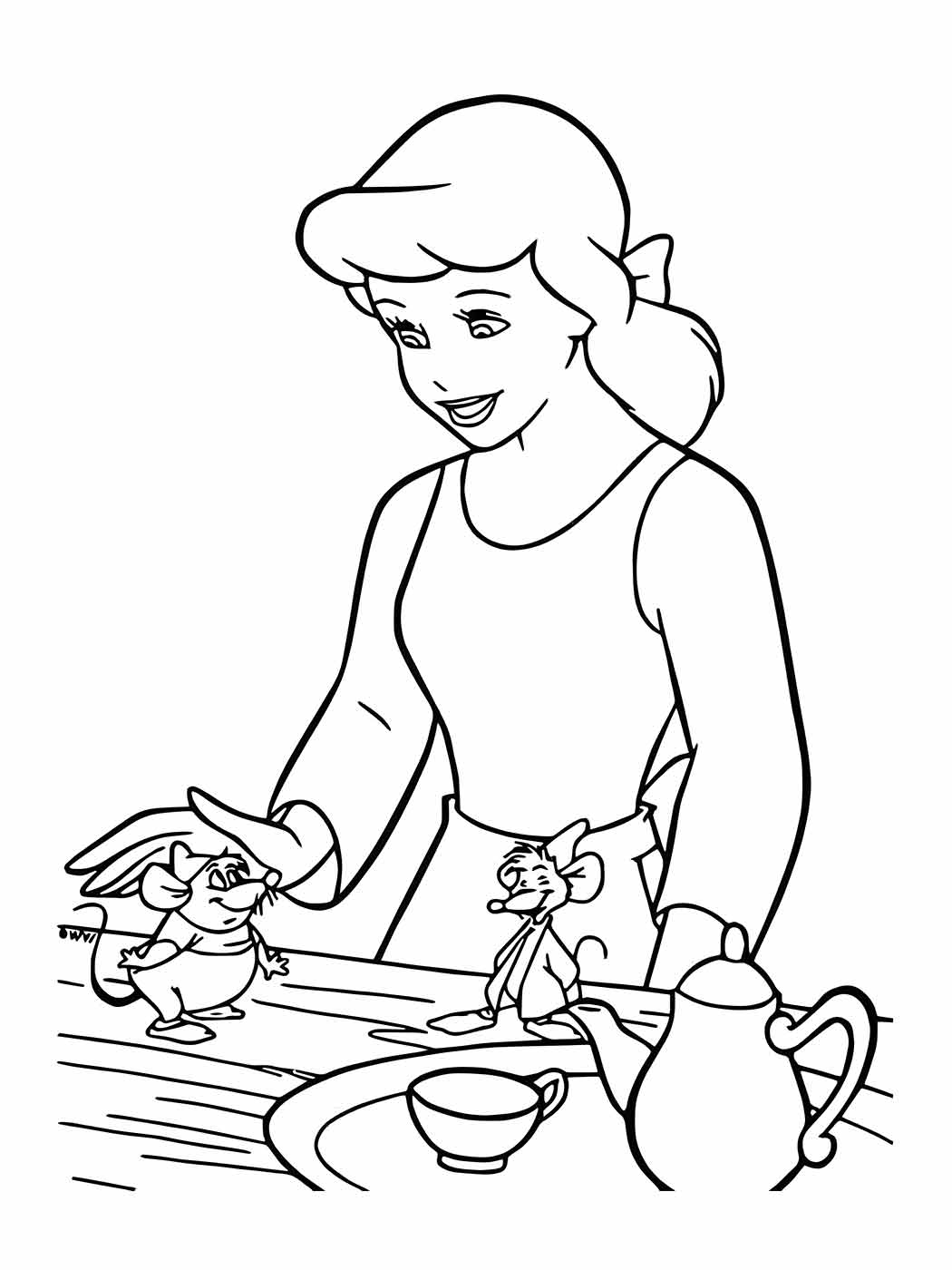 Cinderella coloring page (12)