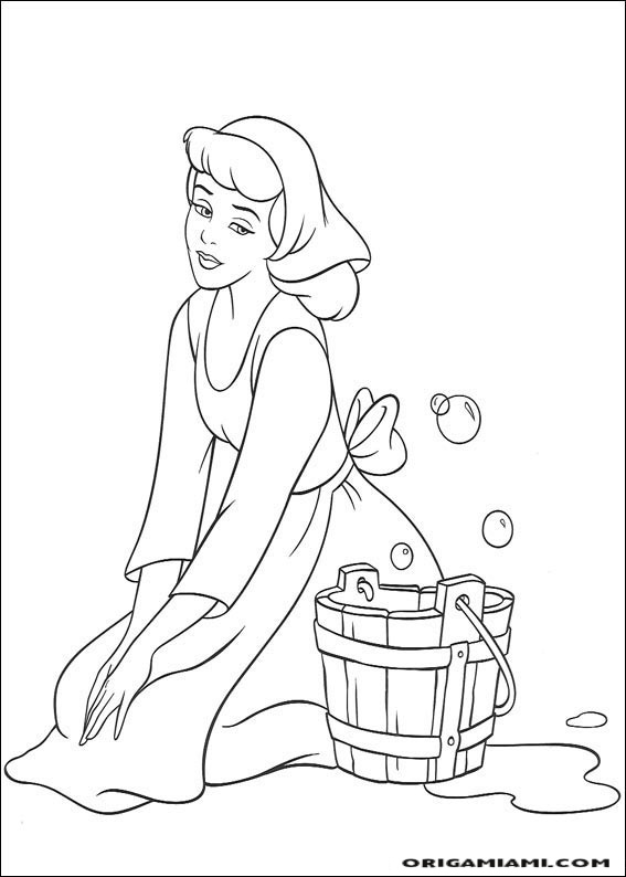 Cinderella coloring page (16)