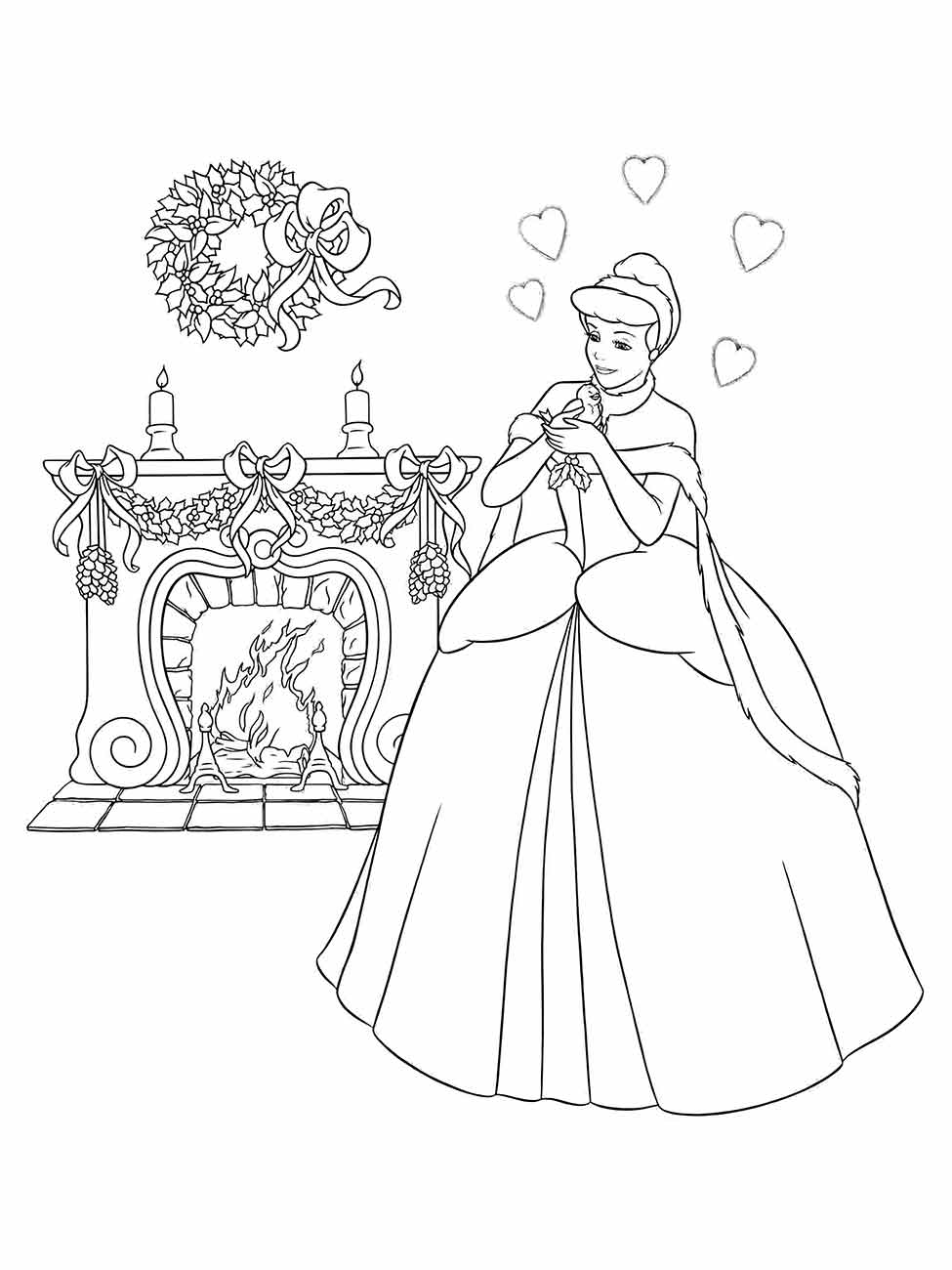 Cinderella coloring page (18)