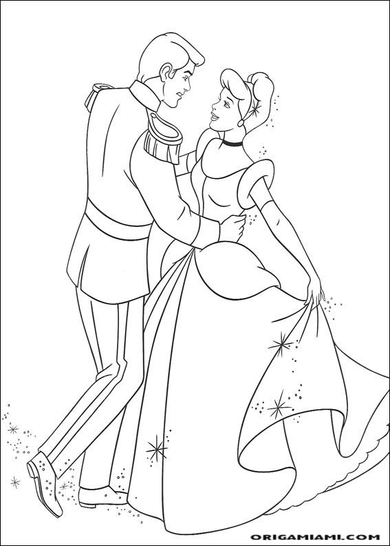 Cinderella coloring page (21)