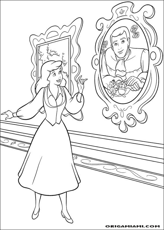 Cinderella coloring page (23)