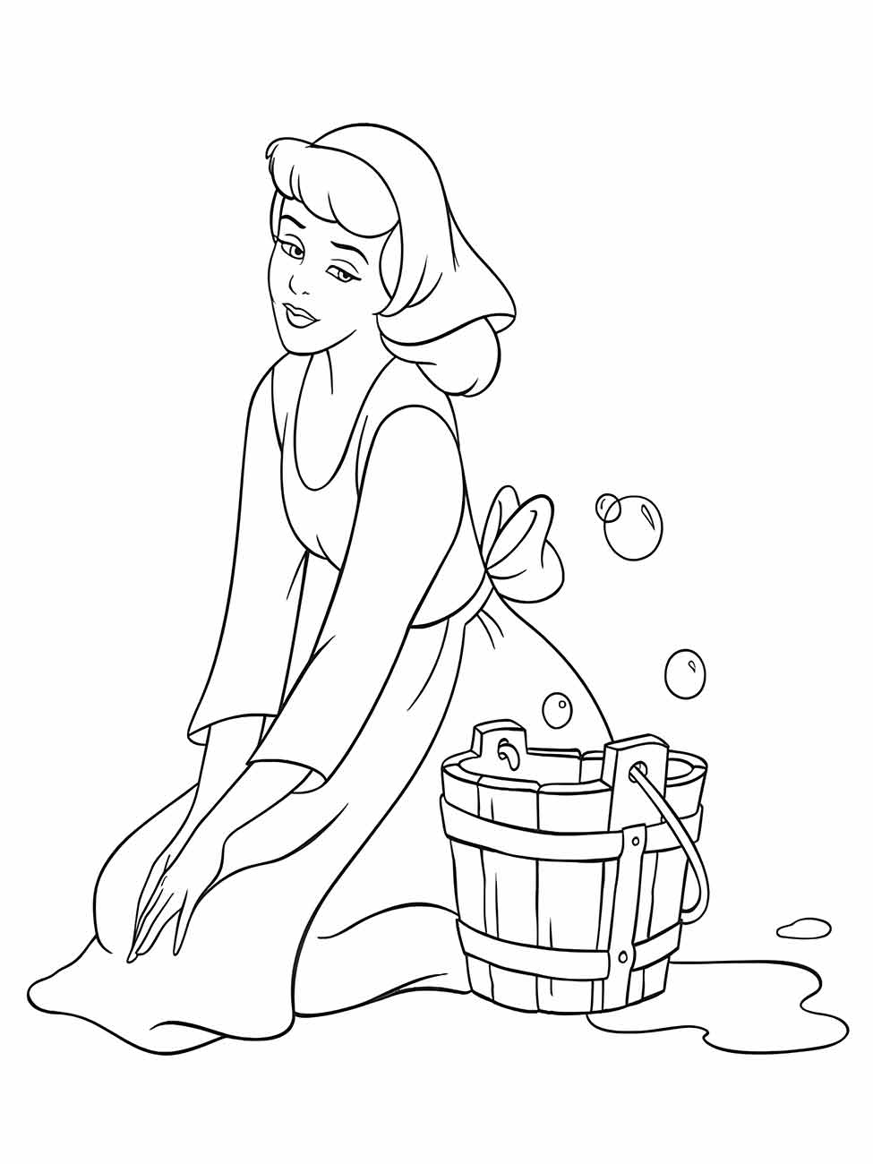 Cinderella coloring page (23)