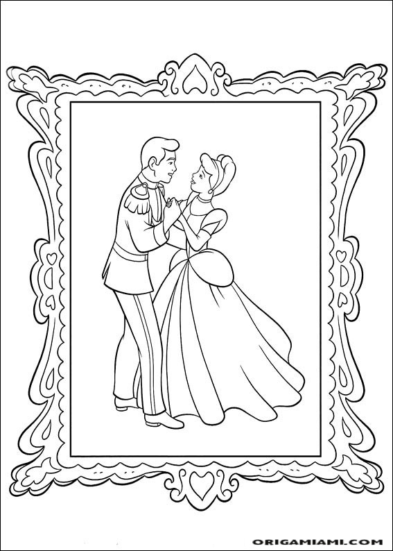 Cinderella coloring page (25)