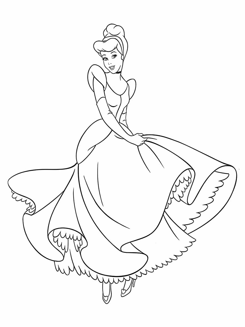 Cinderella coloring page (25)