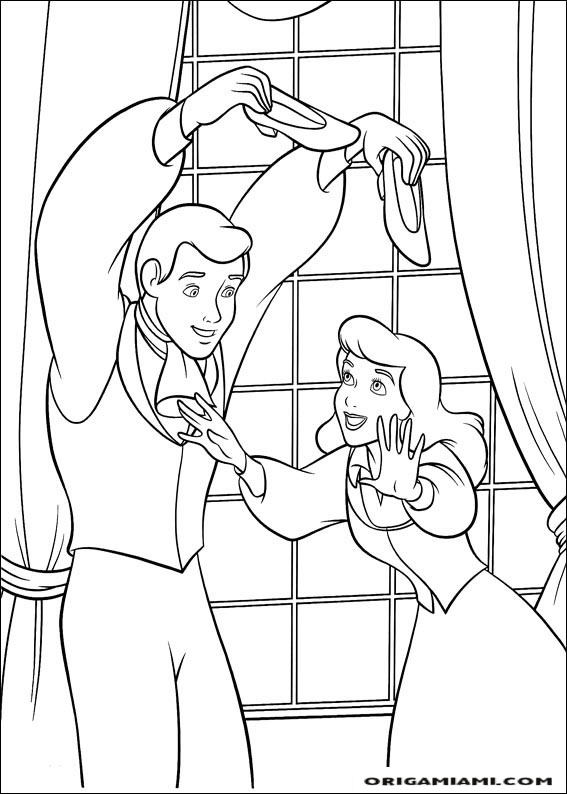 Cinderella coloring page (26)