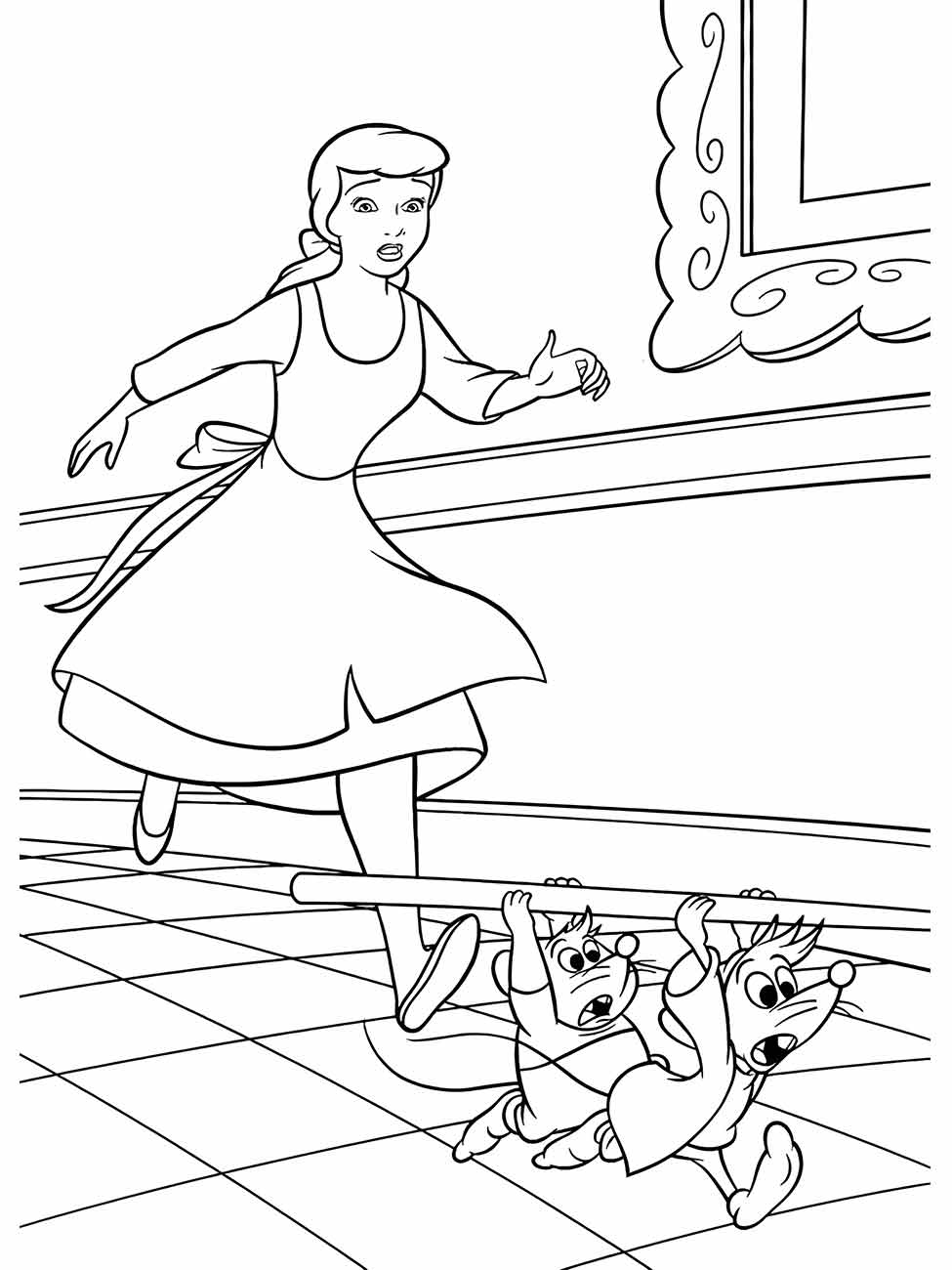 Cinderella coloring page (26)