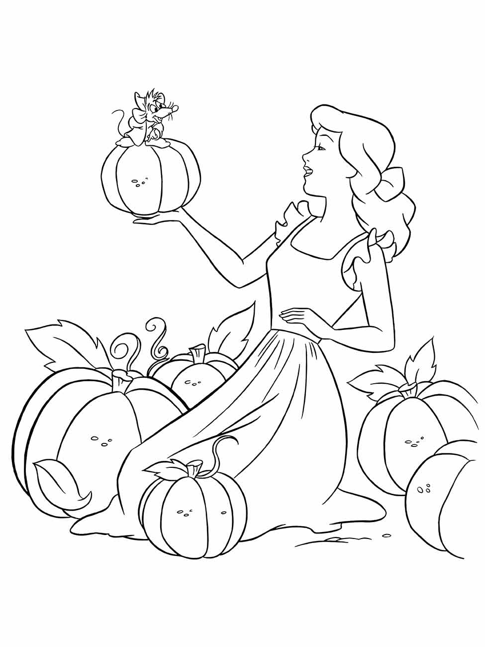 Cinderella coloring page (27)