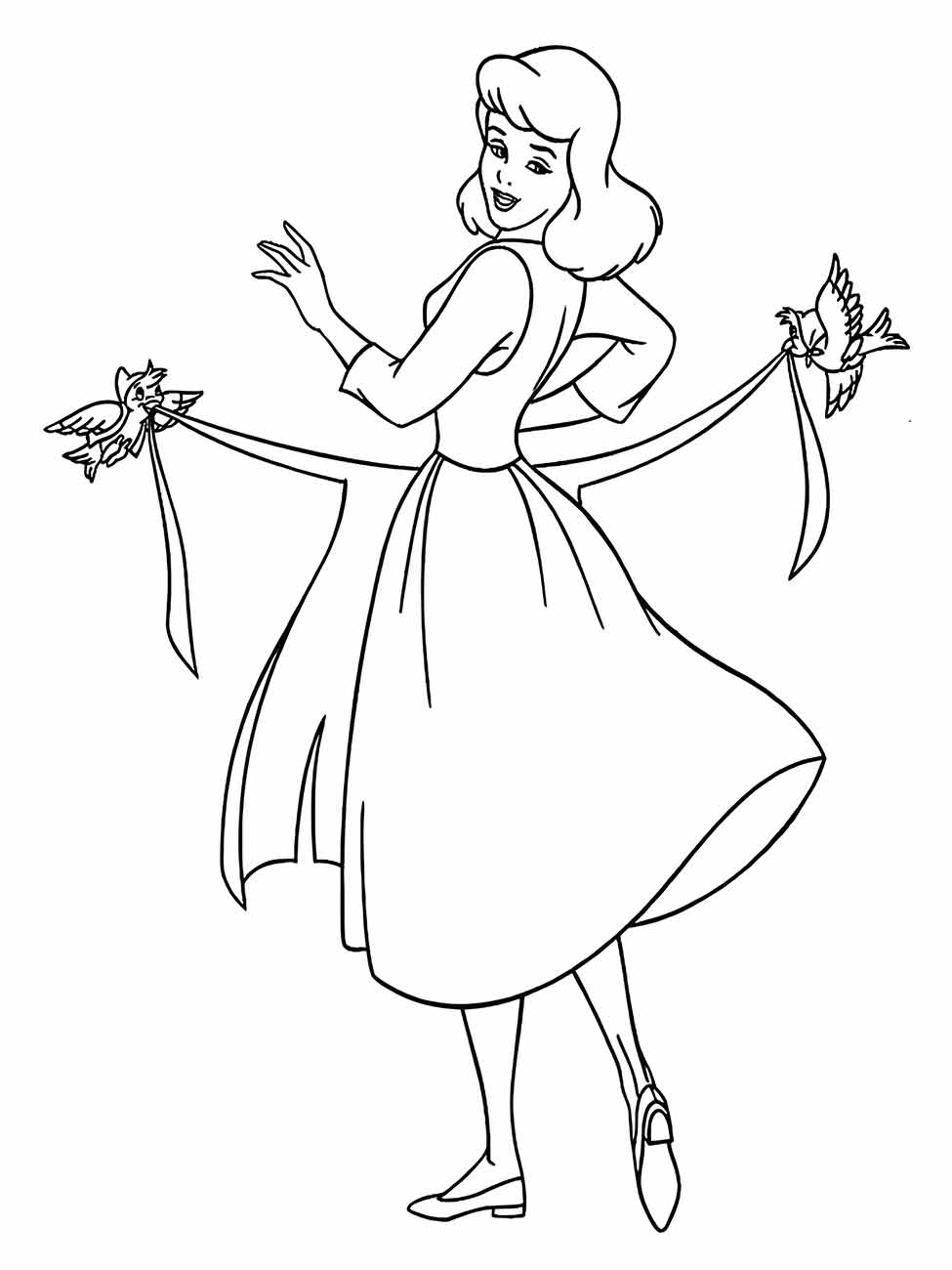 Cinderella coloring page (28)