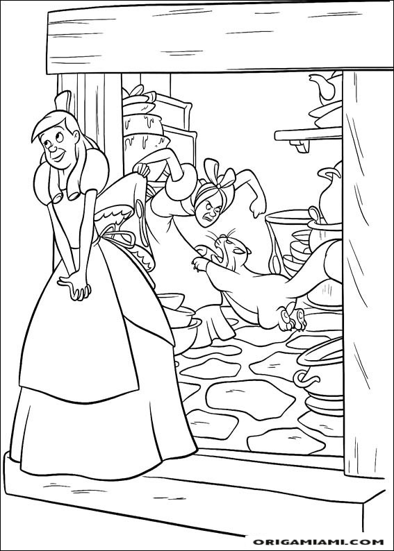 Cinderella coloring page (31)