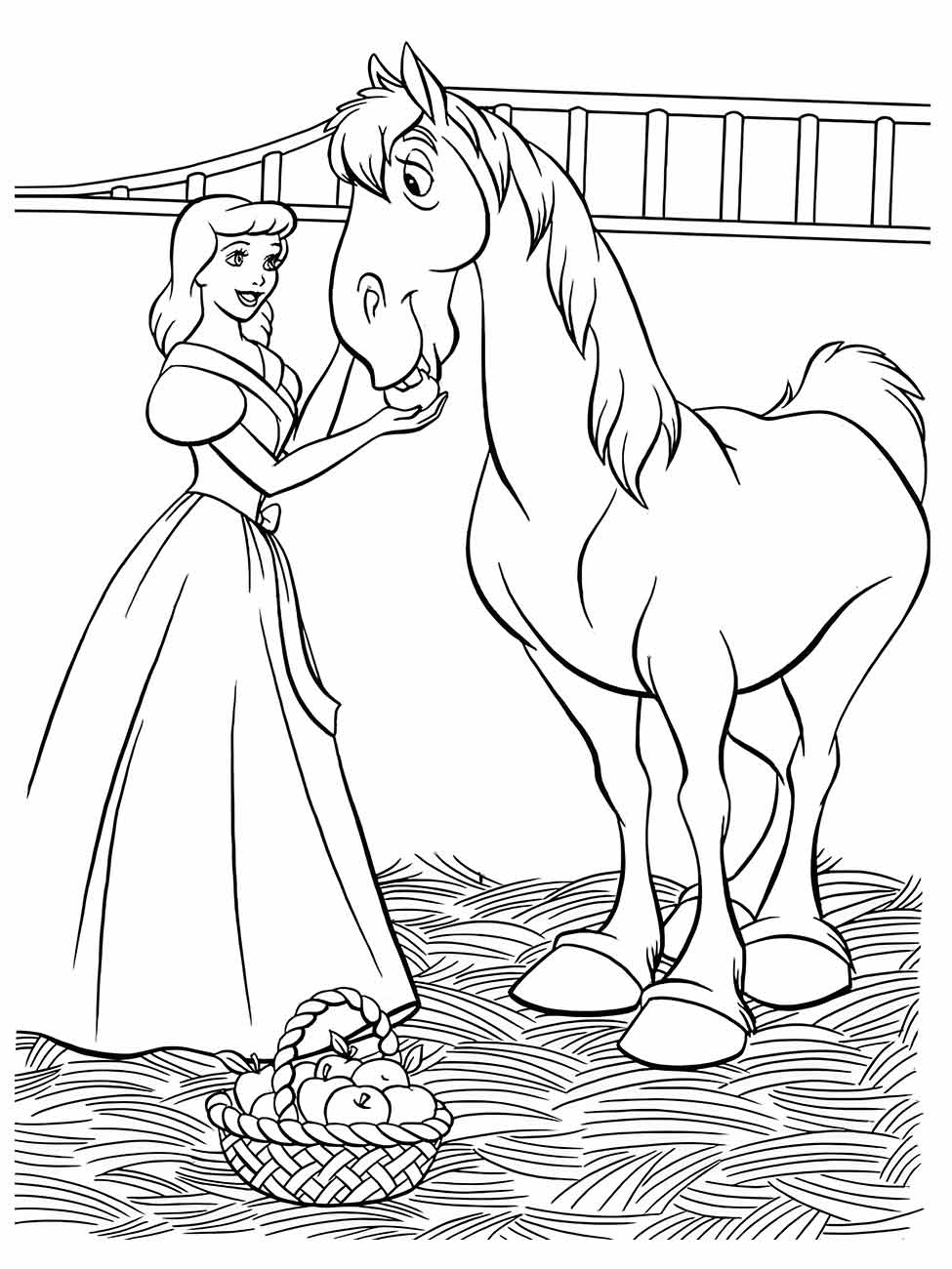 Cinderella coloring page (31)