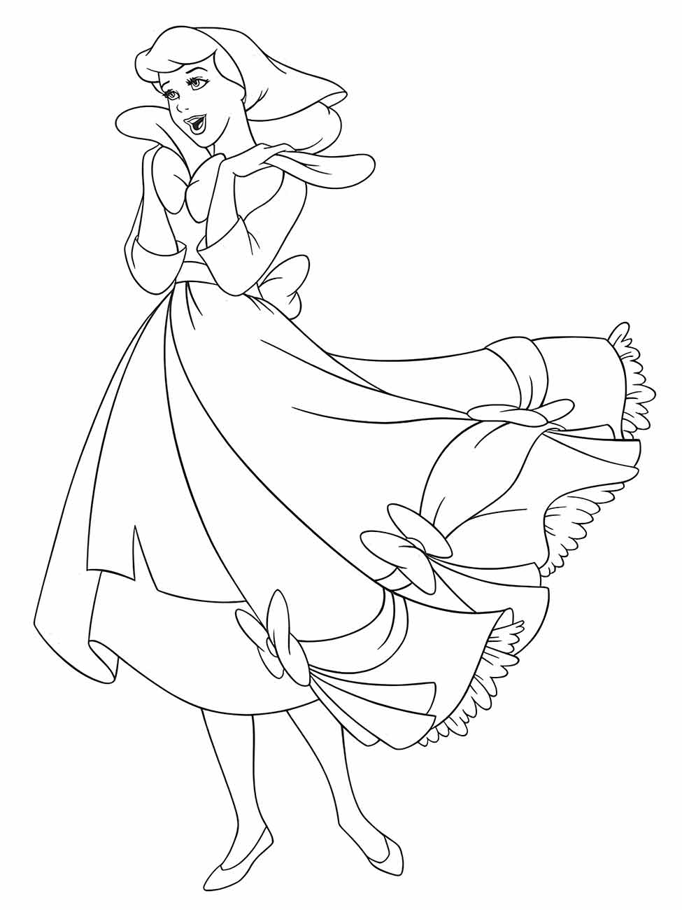 Cinderella coloring page (32)