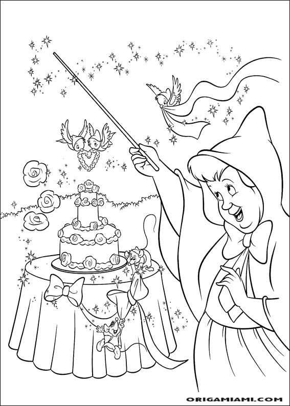 Cinderella coloring page (33)