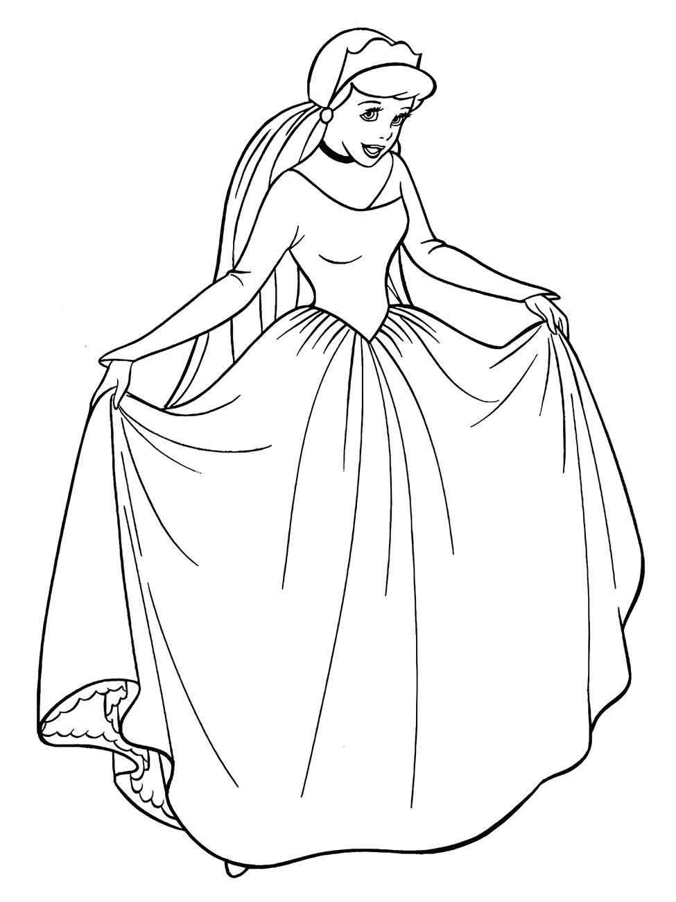 Cinderella coloring page (33)