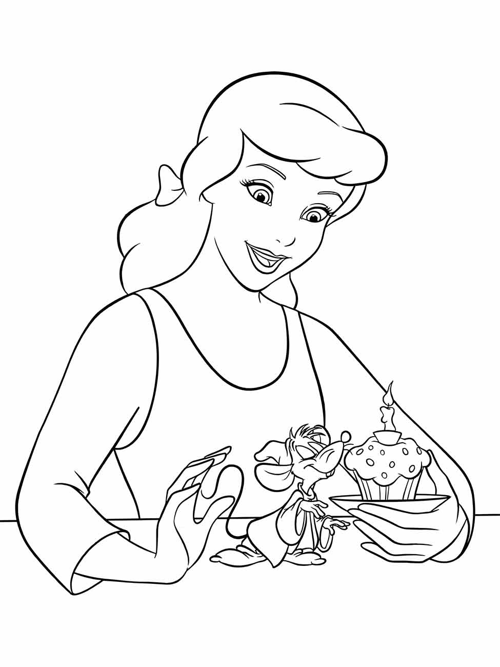 Cinderella coloring page (34)