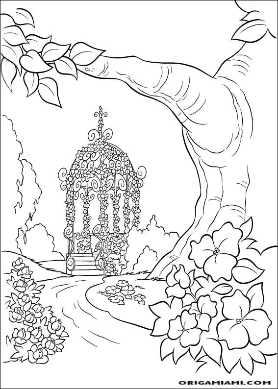 Cinderella coloring page (35)