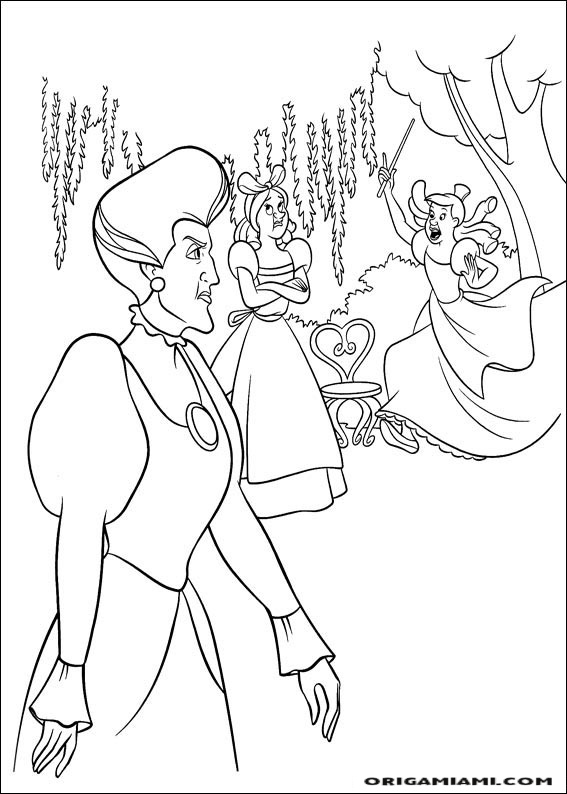 Cinderella coloring page (36)