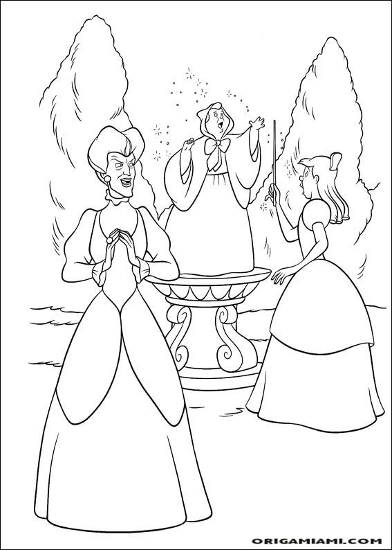 Cinderella coloring page (37)