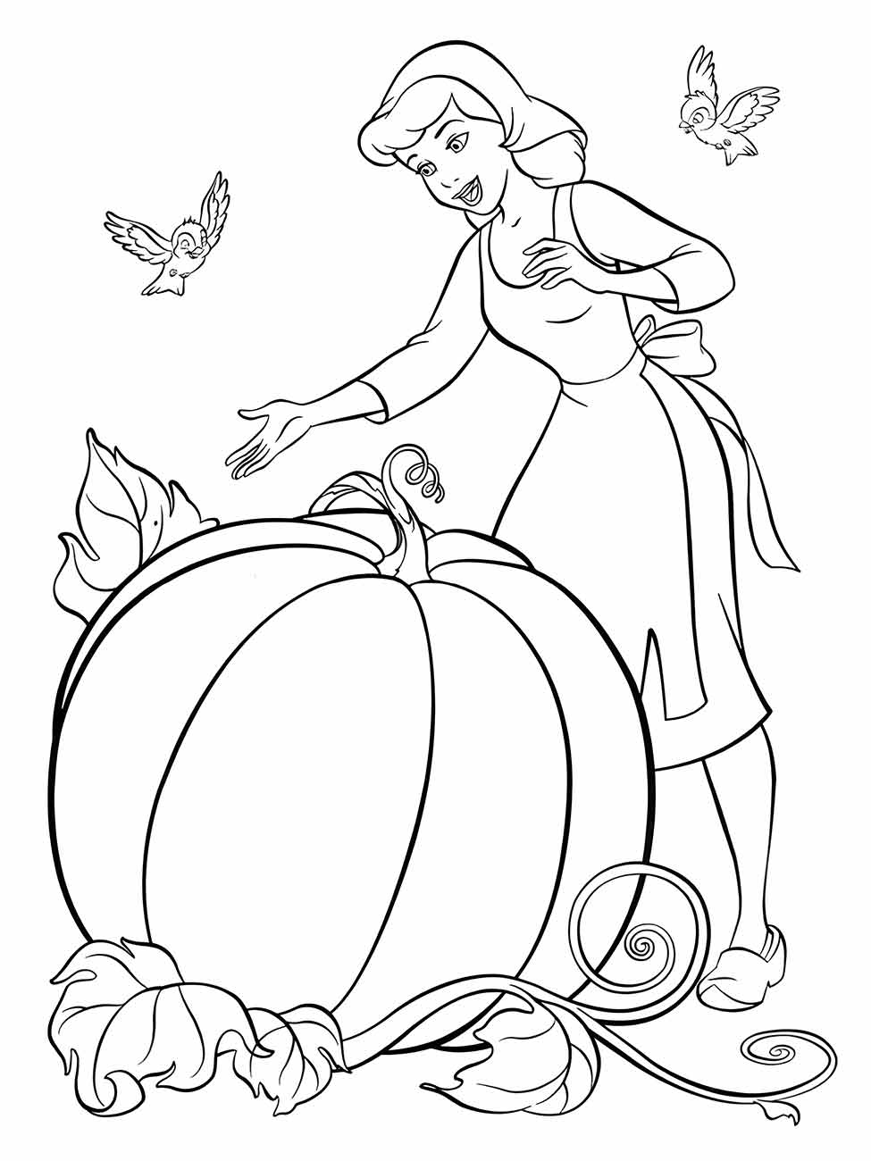 Cinderella coloring page (37)