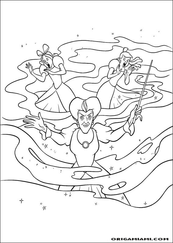 Cinderella coloring page (38)