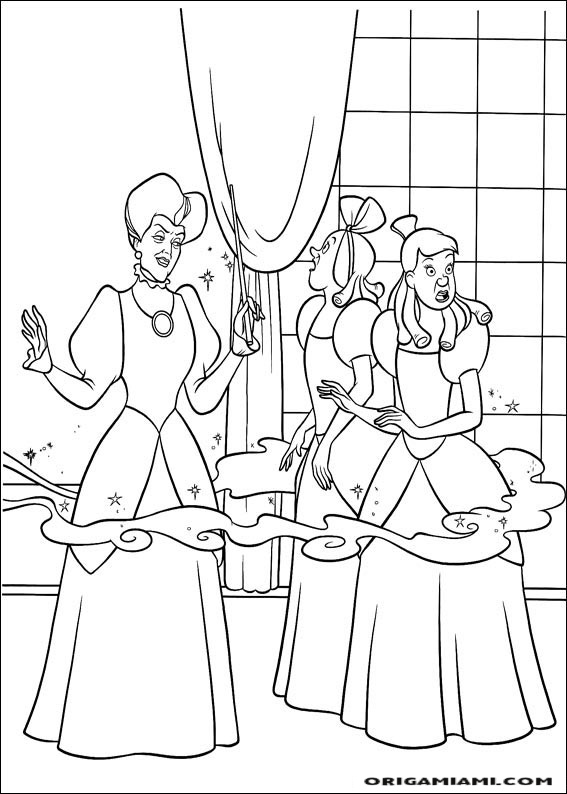 Cinderella coloring page (39)