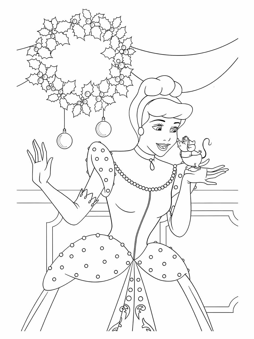 Cinderella coloring page (39)