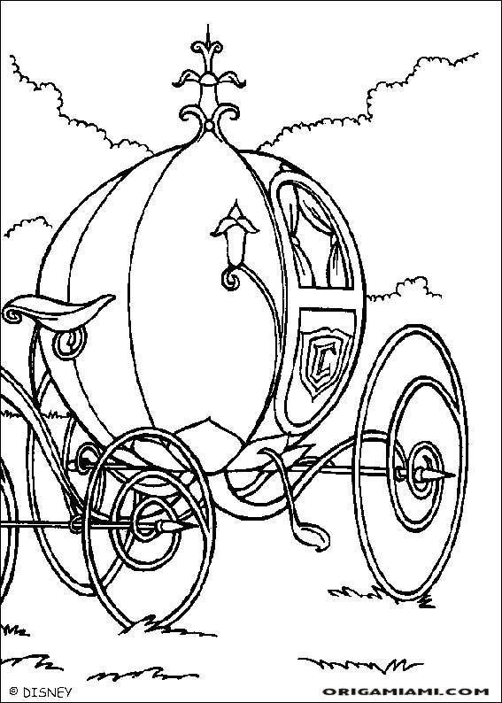 Cinderella coloring page (4)