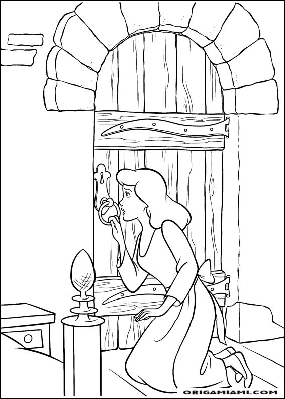 Cinderella coloring page (40)