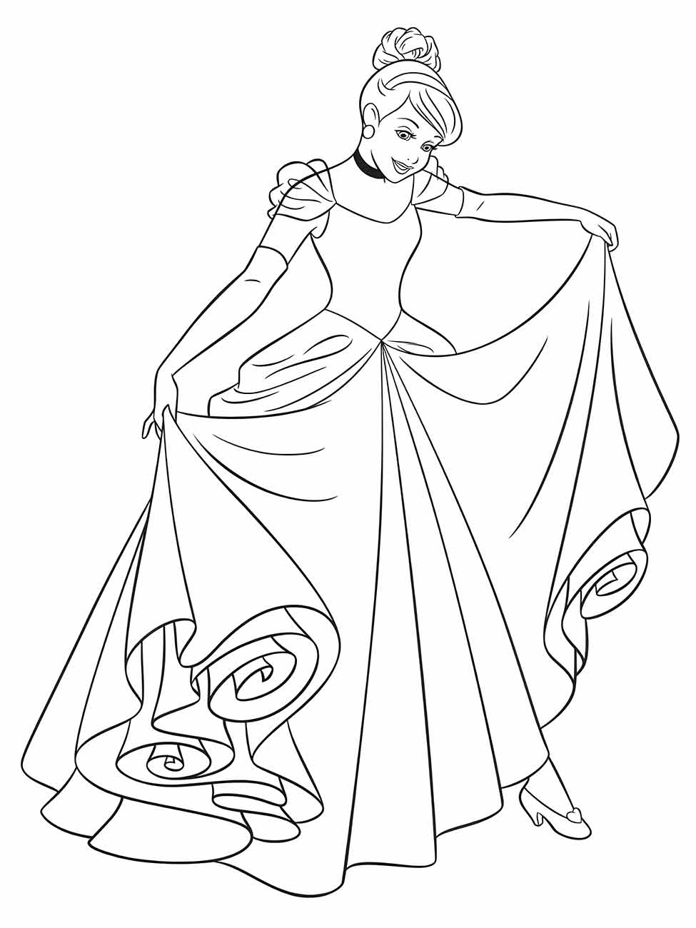 Cinderella coloring page (41)