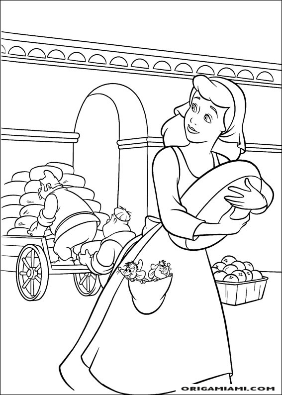 Cinderella coloring page (44)