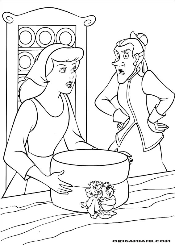 Cinderella coloring page (45)