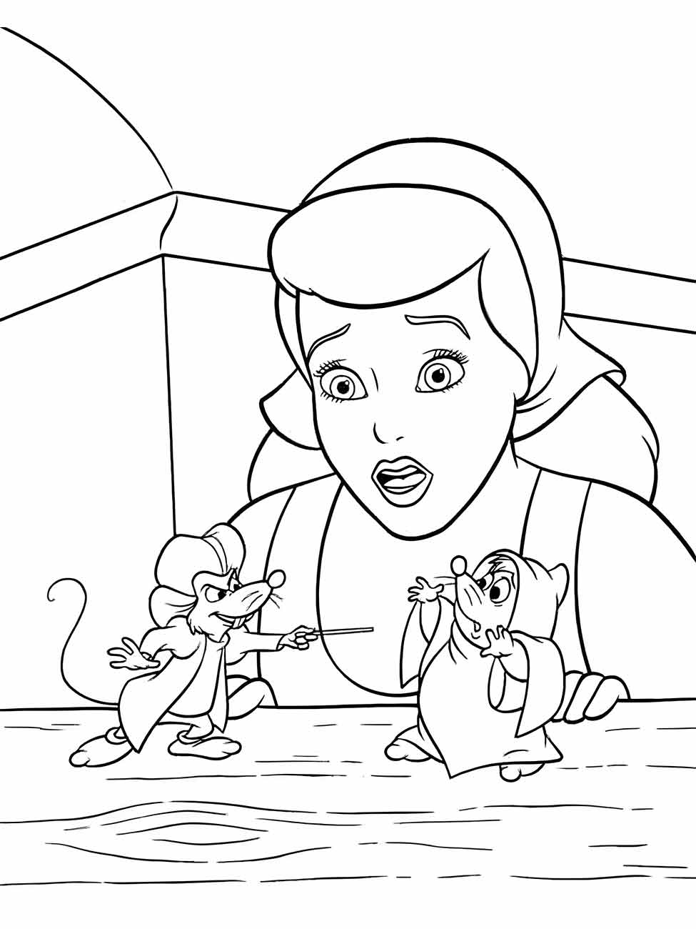 Cinderella coloring page (46)