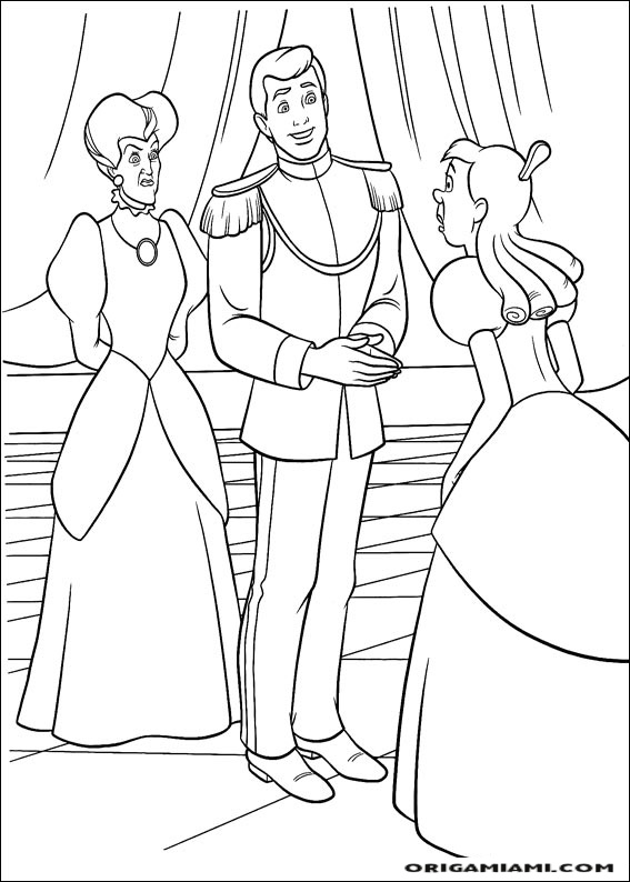 Cinderella coloring page (47)