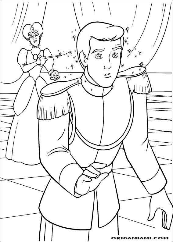 Cinderella coloring page (48)