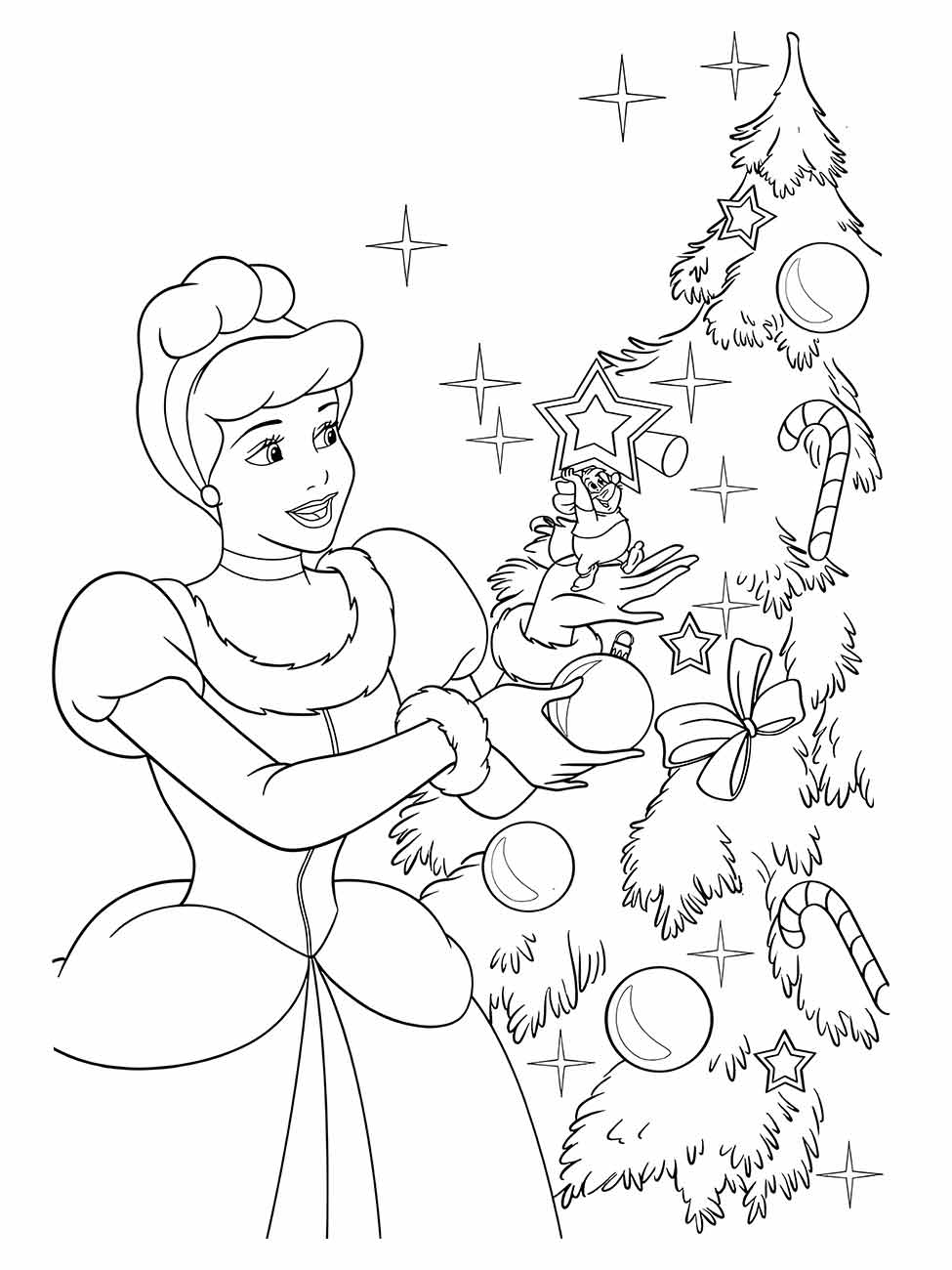 Cinderella coloring page (48)