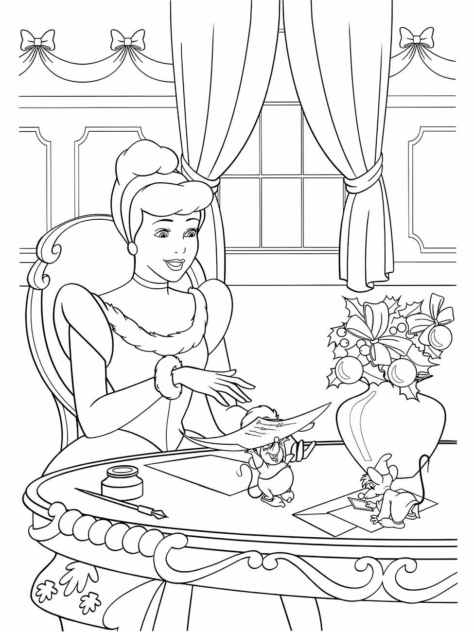 Cinderella coloring page (49)