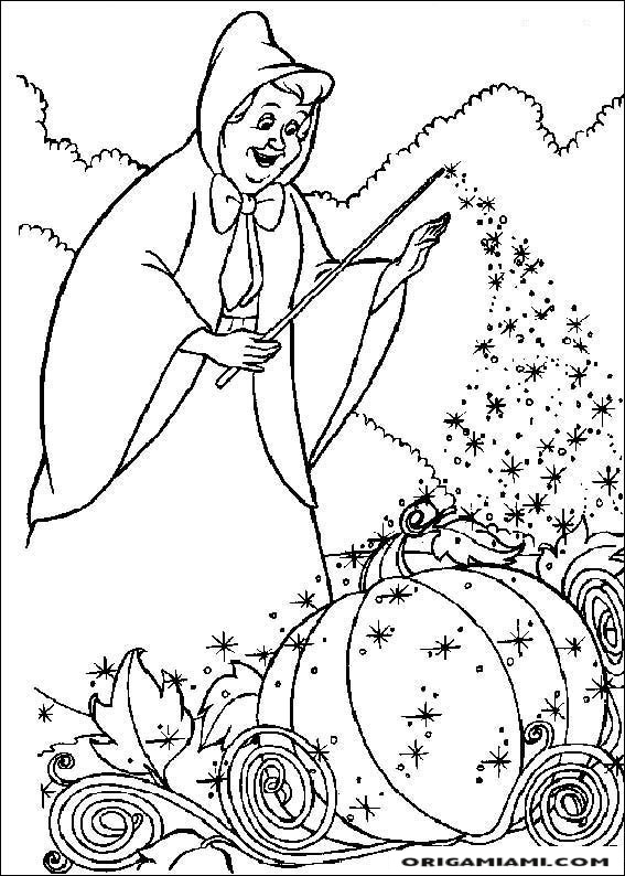 Cinderella coloring page (5)