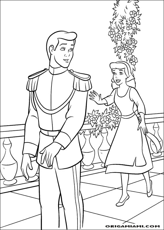 Cinderella coloring page (51)