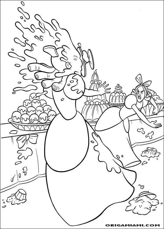 Cinderella coloring page (55)