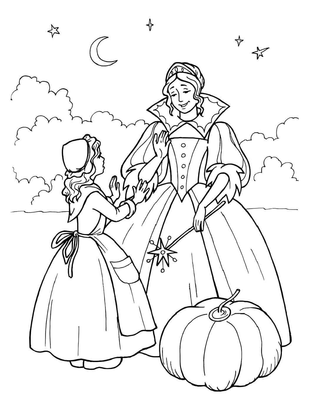 Cinderella coloring page (55)