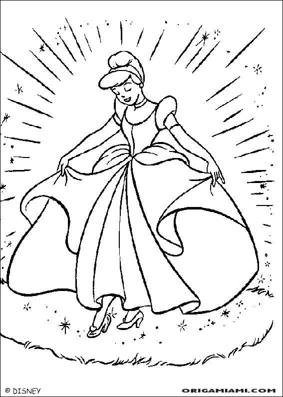 Cinderella coloring page (6)