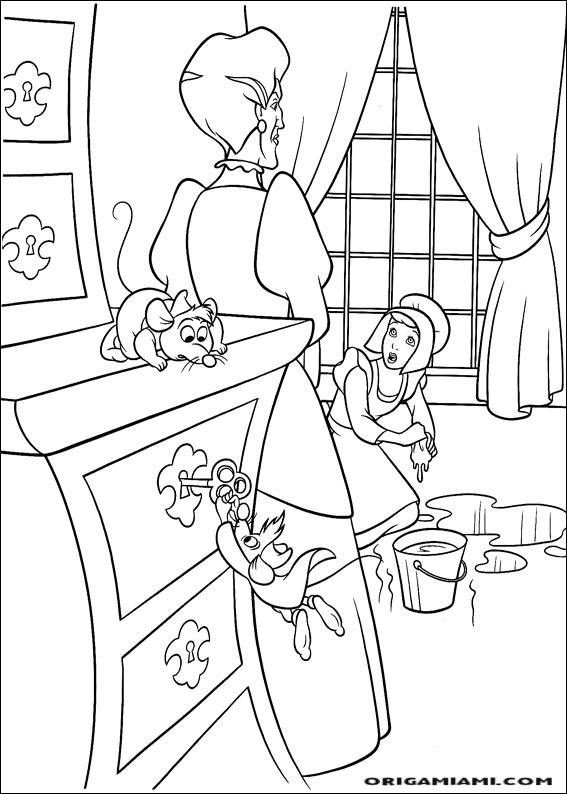 Cinderella coloring page (63)