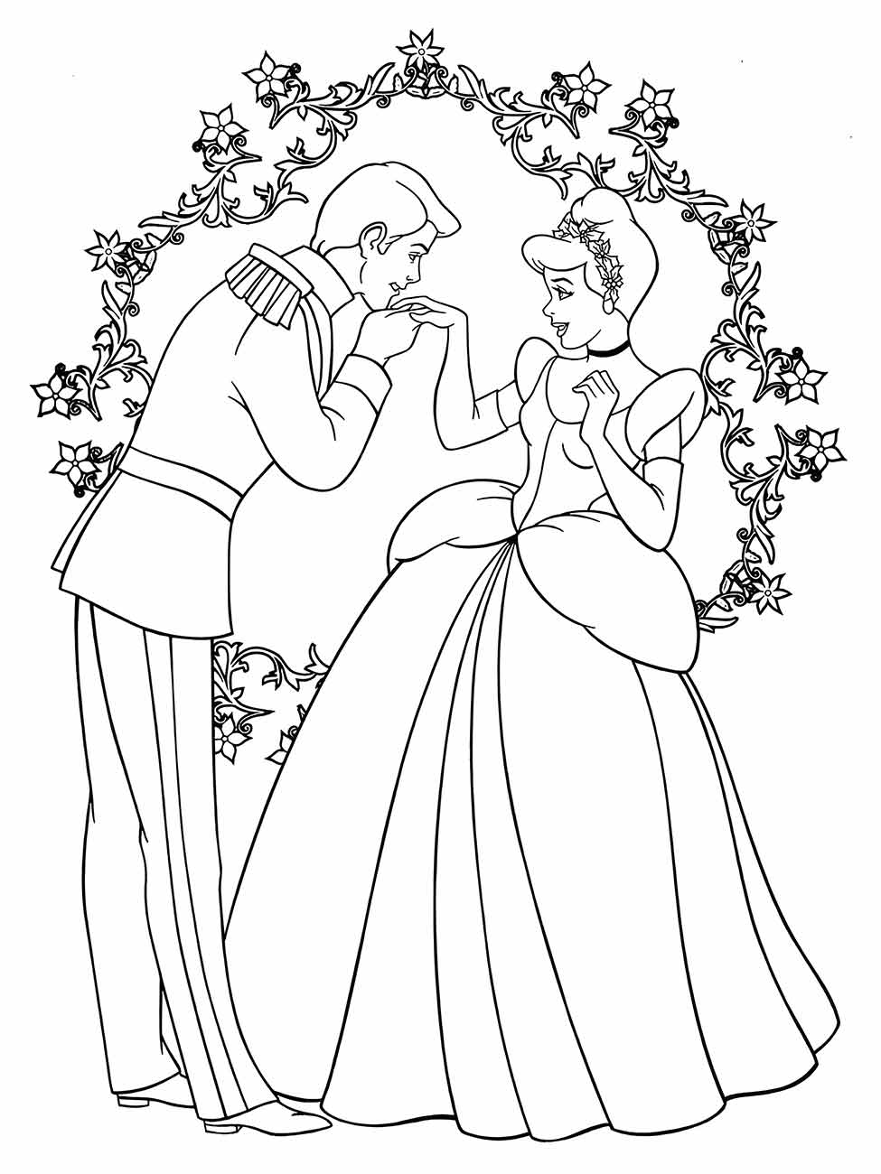 Cinderella coloring page (63)