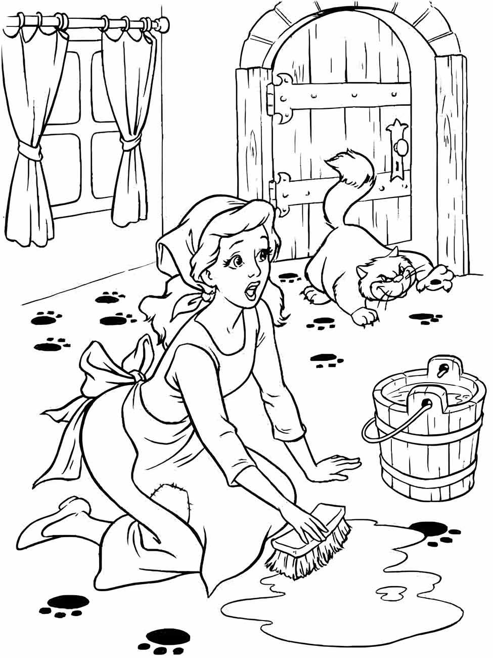 Cinderella coloring page (64)