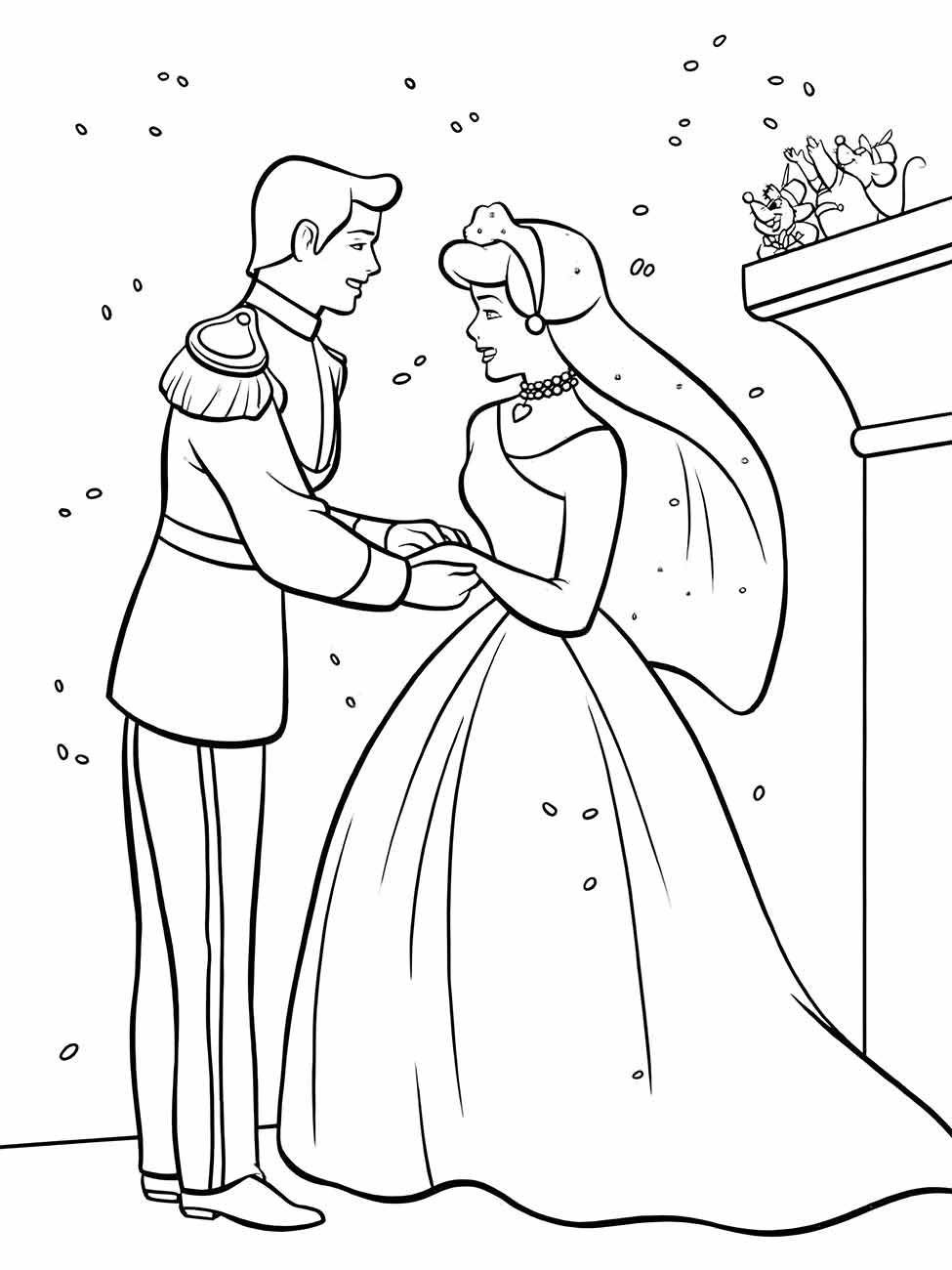 Cinderella coloring page (69)