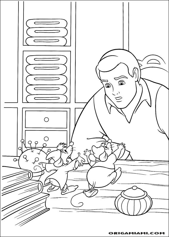 Cinderella coloring page (70)