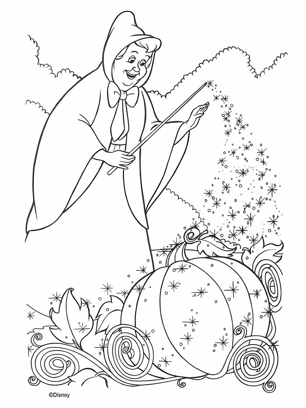 Cinderella coloring page (75)