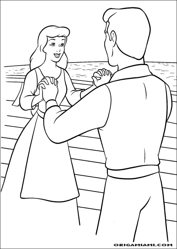 Cinderella coloring page (76)