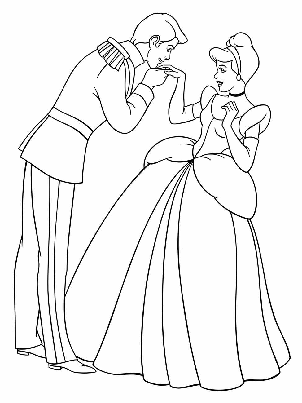 Cinderella coloring page (76)