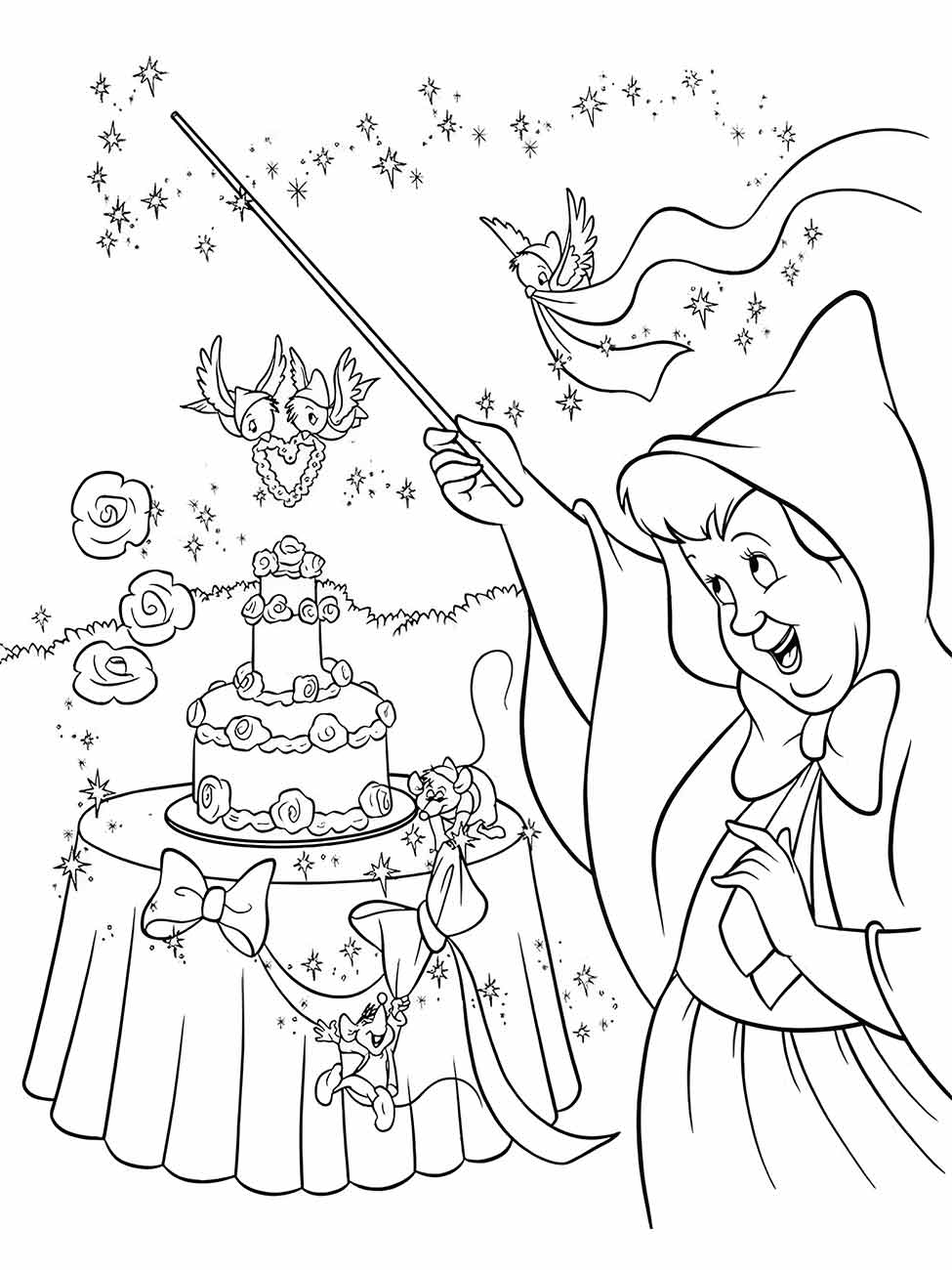 Cinderella coloring page (79)