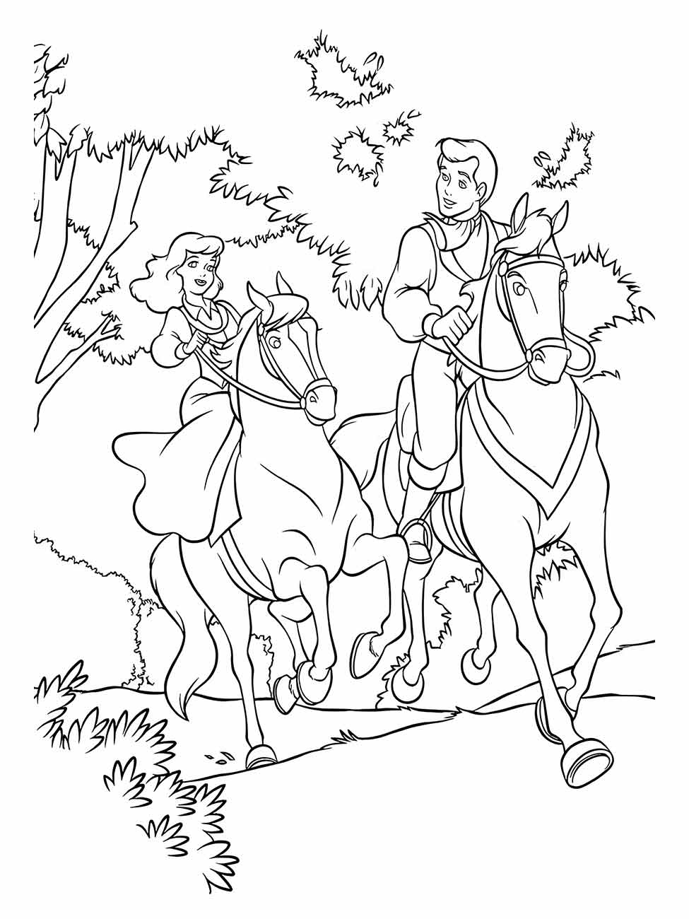 Cinderella coloring page (80)